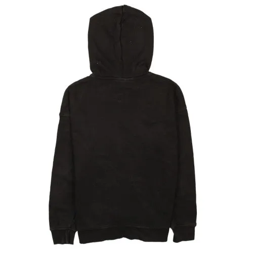 Adidas 90s Vintage Women's Black Spellout Hoodie Large Pullover sold by Vintage Club product image thumbnail 2