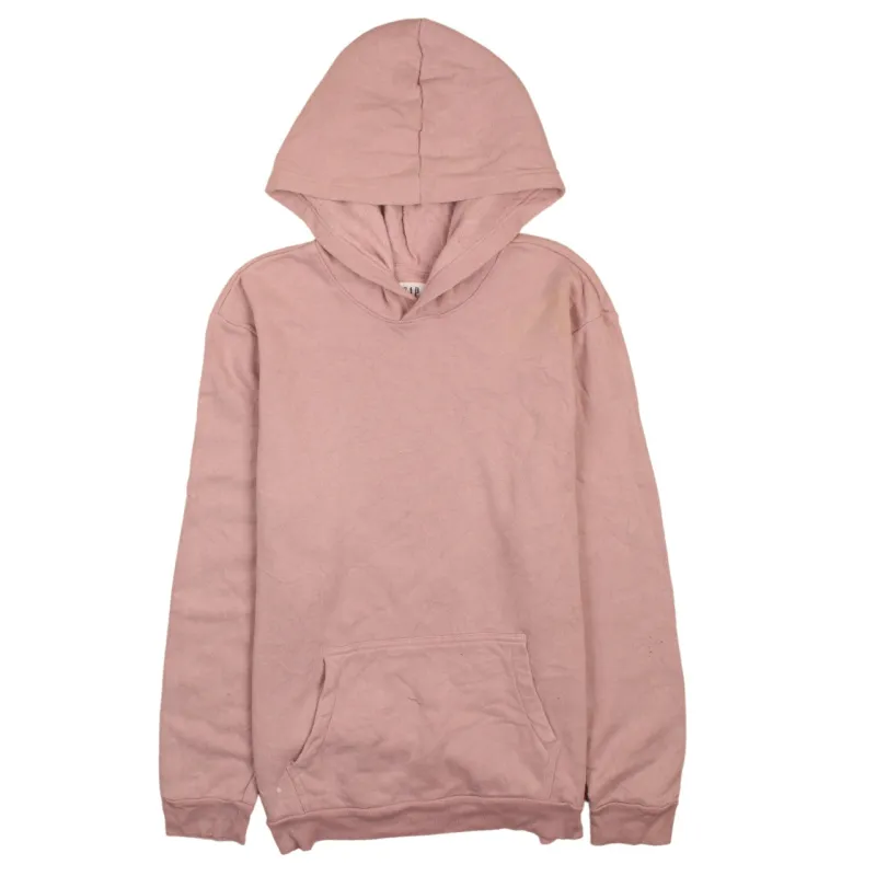 Gap Men's 90s Pink Vintage Pullover Hoodie Large Retro Style Apparel made by GAP