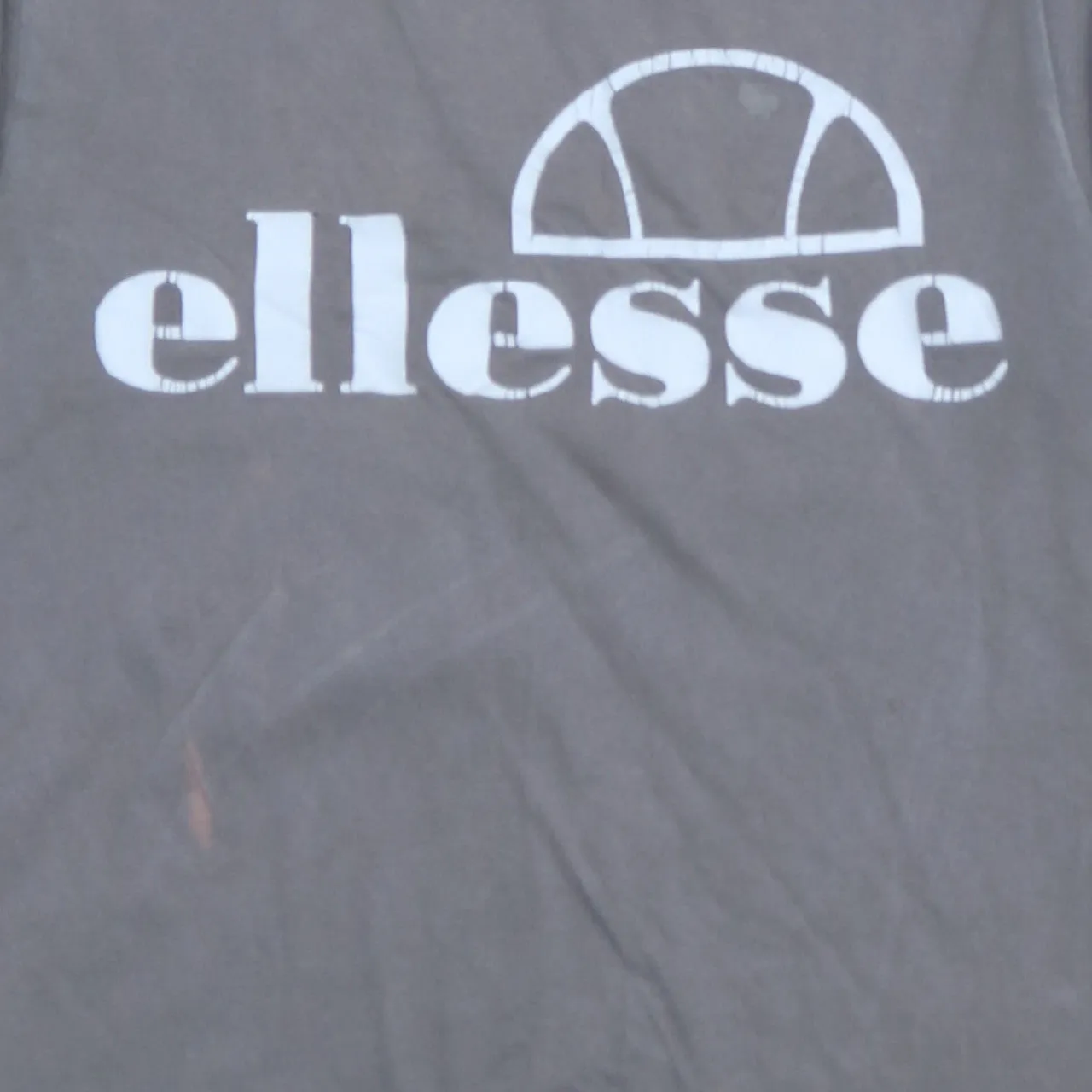 Ellesse Grey T Shirt Men’s UK10 Large Printed Chest Logo Short Sleeve Casual Top sold by Vintage Club product image thumbnail 4