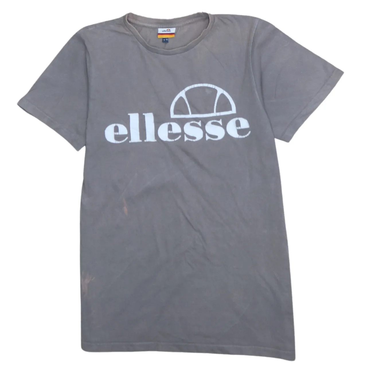 Ellesse Grey T Shirt Men’s UK10 Large Printed Chest Logo Short Sleeve Casual Top sold by Vintage Club