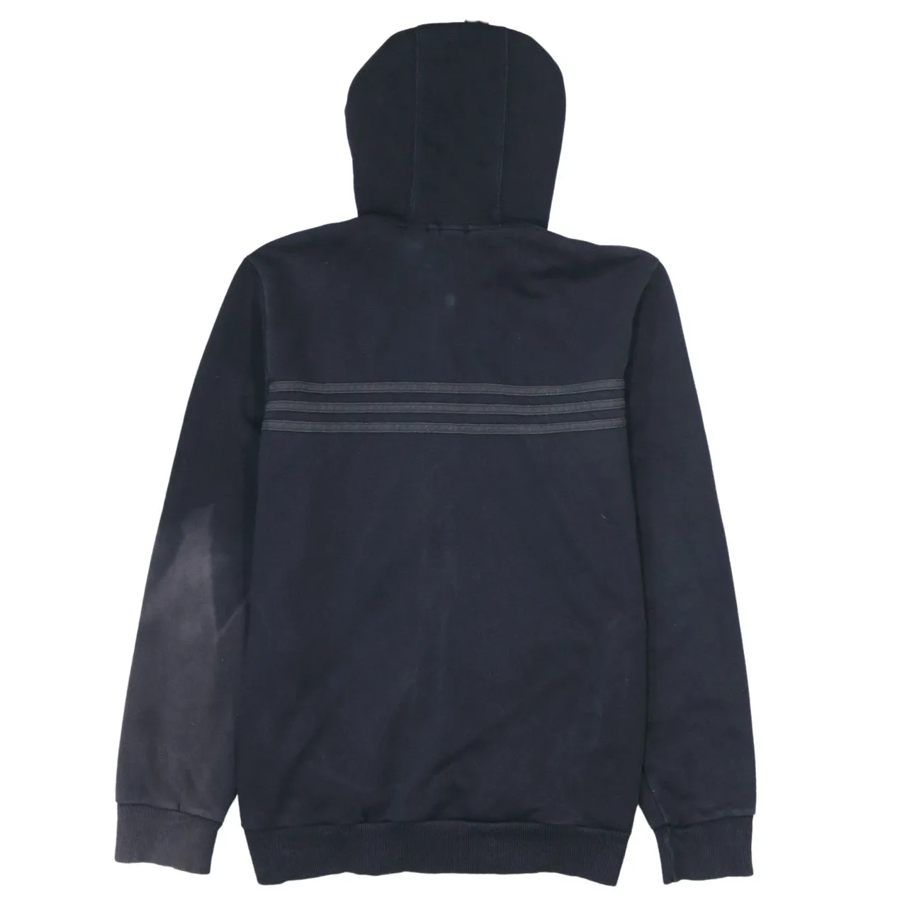 Adidas Women's 90's Lightweight Zip Black Hoodie Medium sold by Vintage Club product image thumbnail 2