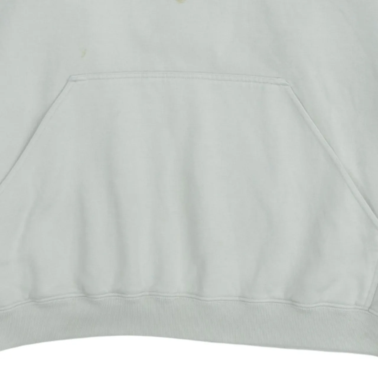 Vintage 90's Nike Men's Beige Cream Hoodie Large Center Swoosh sold by Vintage Club product image thumbnail 4