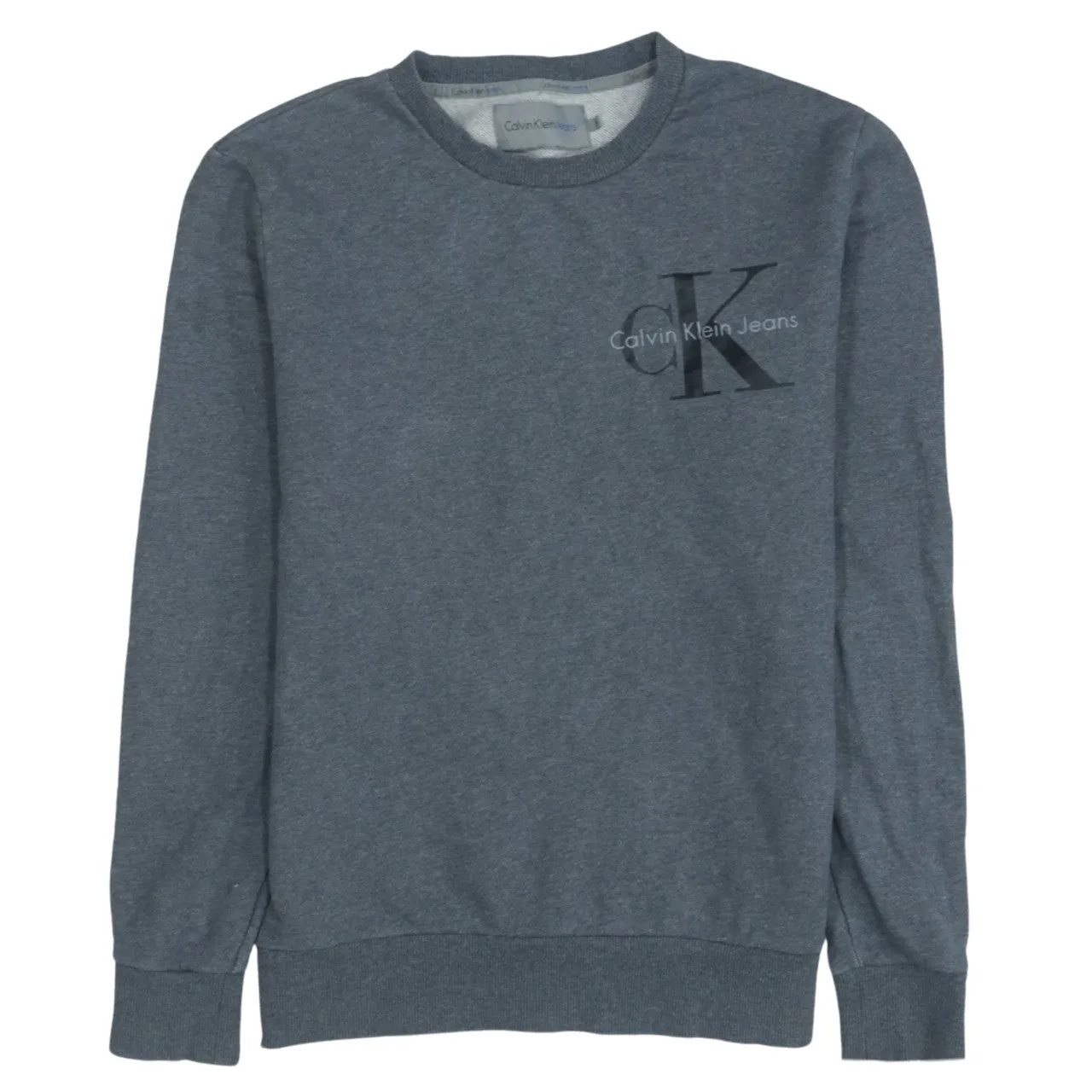 Calvin Klein 90's Vintage Men's Grey Sweatshirt S Crew Neck Retro sold by Vintage Club