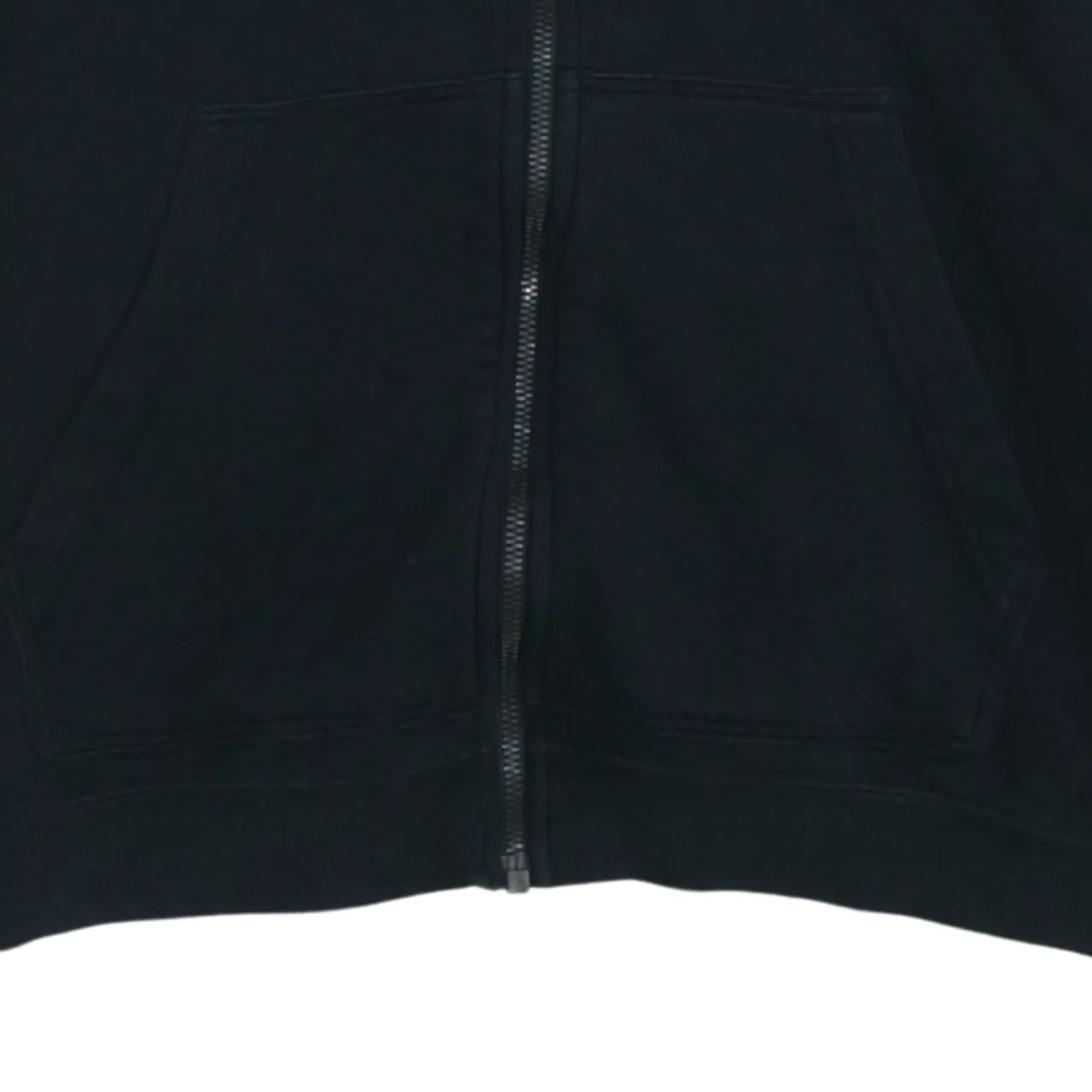 Nike 90s Vintage Black Swoosh Full Zip Hoodie Men's XSmall sold by Vintage Club product image thumbnail 4