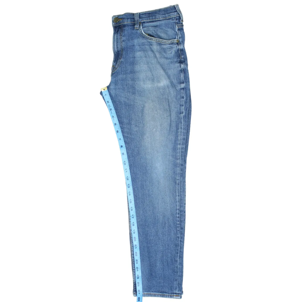 Lee Men's 90's Vintage Lightwash Casual Blue Cotton Trousers Pants 34 sold by Vintage Club product image thumbnail 5