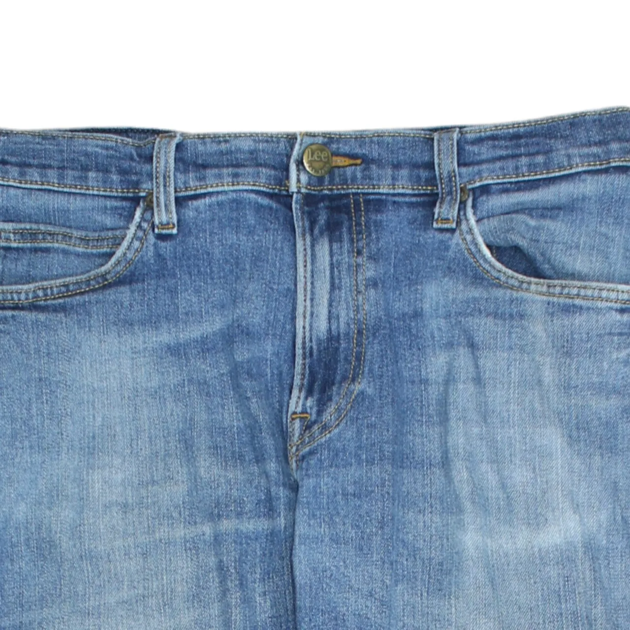 Lee Men's 90's Vintage Lightwash Casual Blue Cotton Trousers Pants 34 sold by Vintage Club product image thumbnail 3