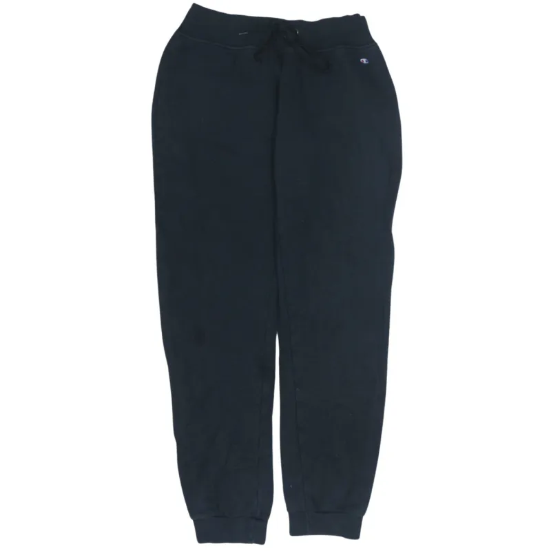 Champion Vintage 90's Men's Small Black Cotton Joggers Sweatpants made by Champion