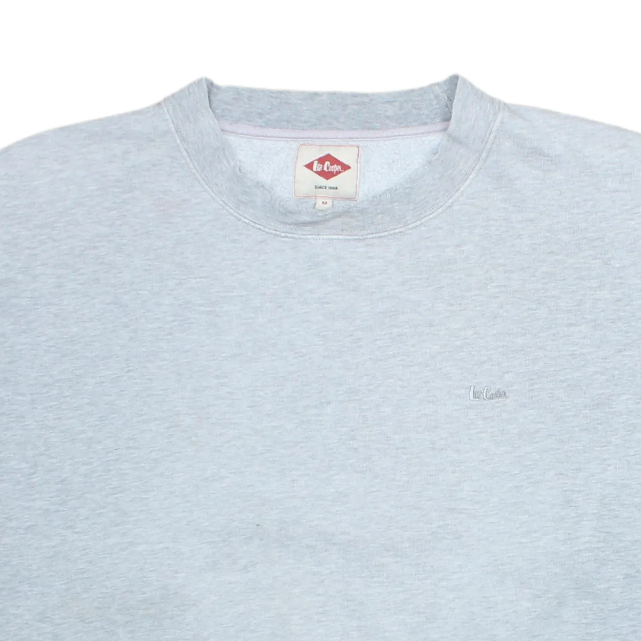 Lee Light Grey Men's Large Crewneck Sweatshirt Fleece Pullover sold by Vintage Club product image thumbnail 3