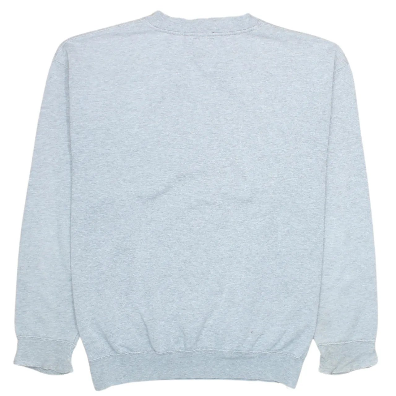 Lee Light Grey Men's Large Crewneck Sweatshirt Fleece Pullover sold by Vintage Club product image thumbnail 2