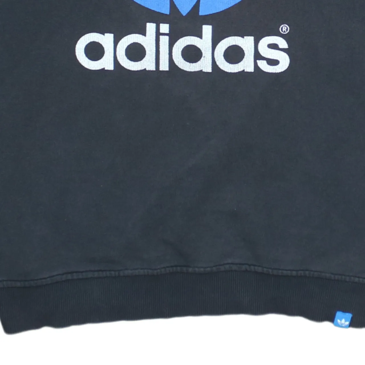 Adidas Vintage 90's Spellout Crew Neck Sweatshirt Men's Medium Black sold by Vintage Club product image thumbnail 4