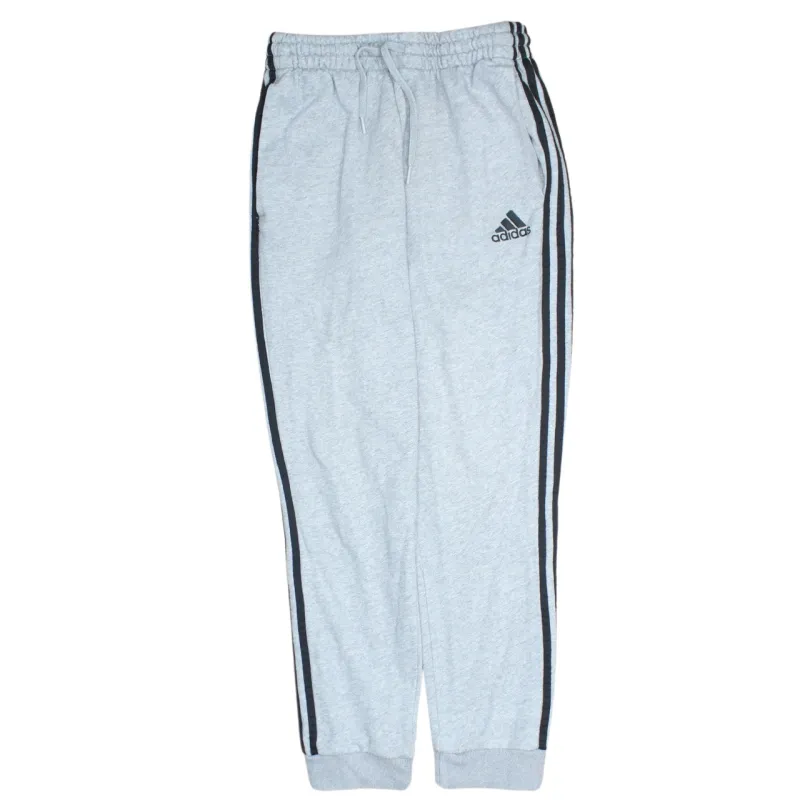 Adidas Vintage 90s Grey Elastic Waistband Joggers Men's Medium made by Adidas