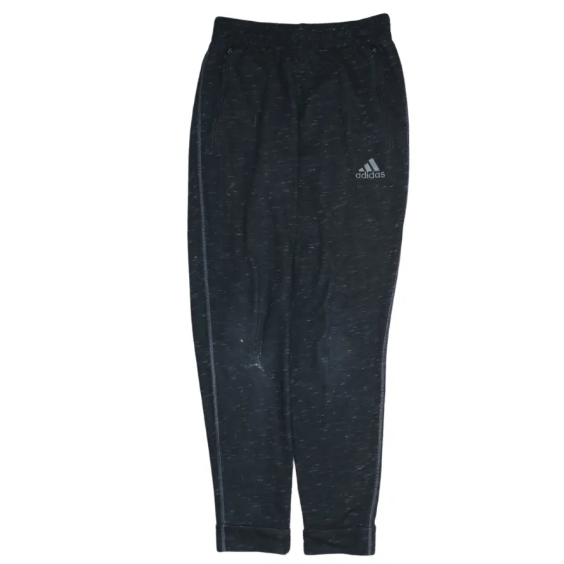 Adidas Vintage 90s Black Joggers Small, Elastic Waist, Retro Sweatpants made by Adidas
