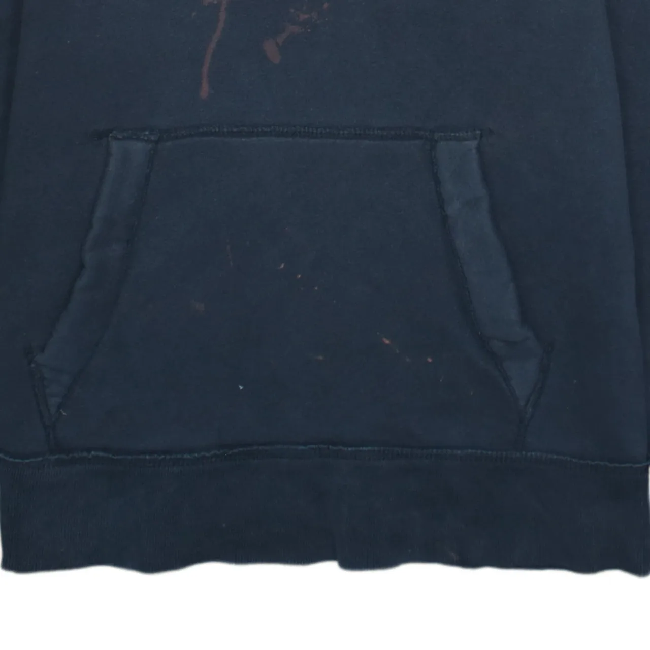 Hollister Men's Black Cotton Medium 90s Spellout Pullover Hoodie sold by Vintage Club product image thumbnail 4