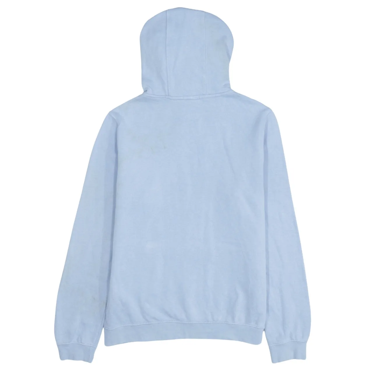 Vintage 90's Nike Women's Blue Cotton Hoodie XLarge Swoosh Pullover sold by Vintage Club product image thumbnail 2