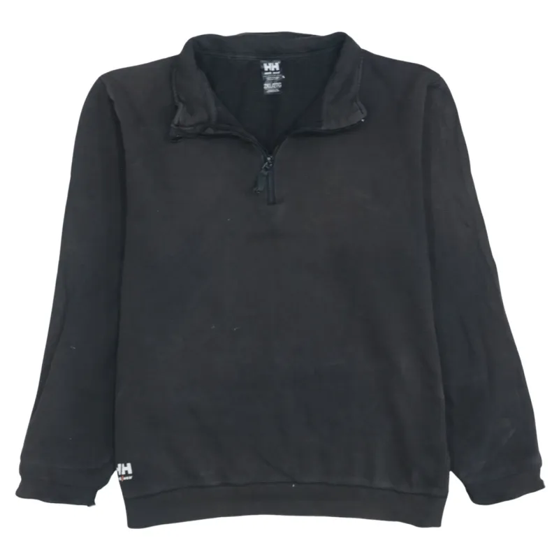 Vintage Helly Hansen 90's Black Quarter Zip Sweatshirt 2XL Large sold by Vintage Club