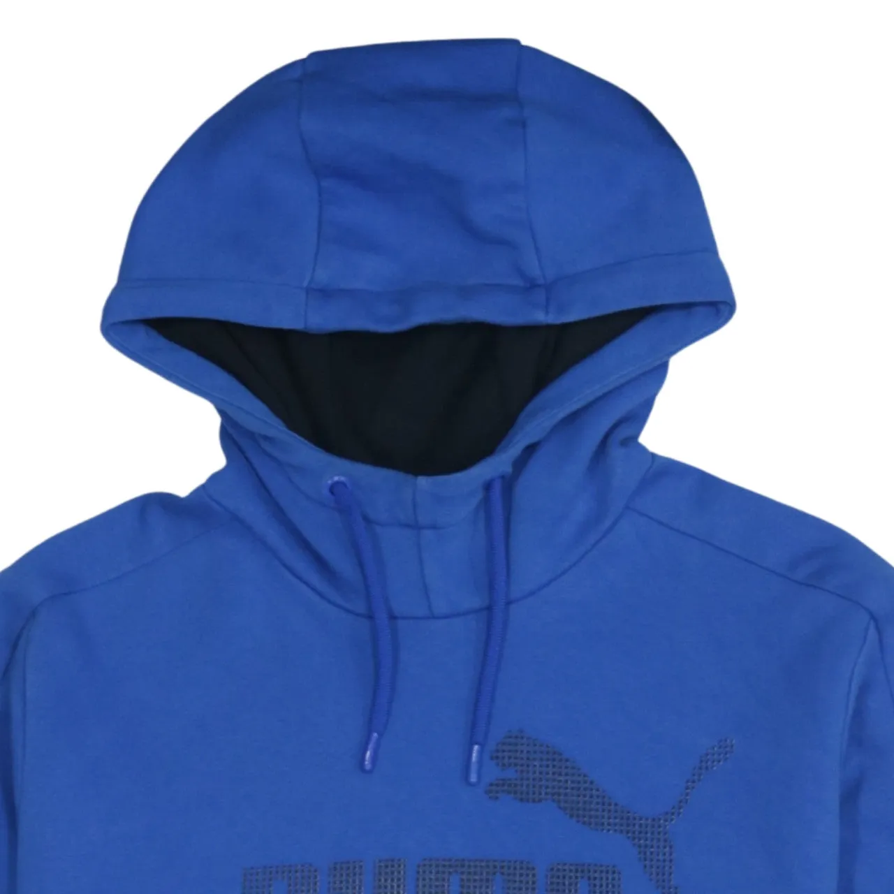 Puma 90s Vintage Men's Large Blue Retro Spellout Cotton Hoodie sold by Vintage Club product image thumbnail 3