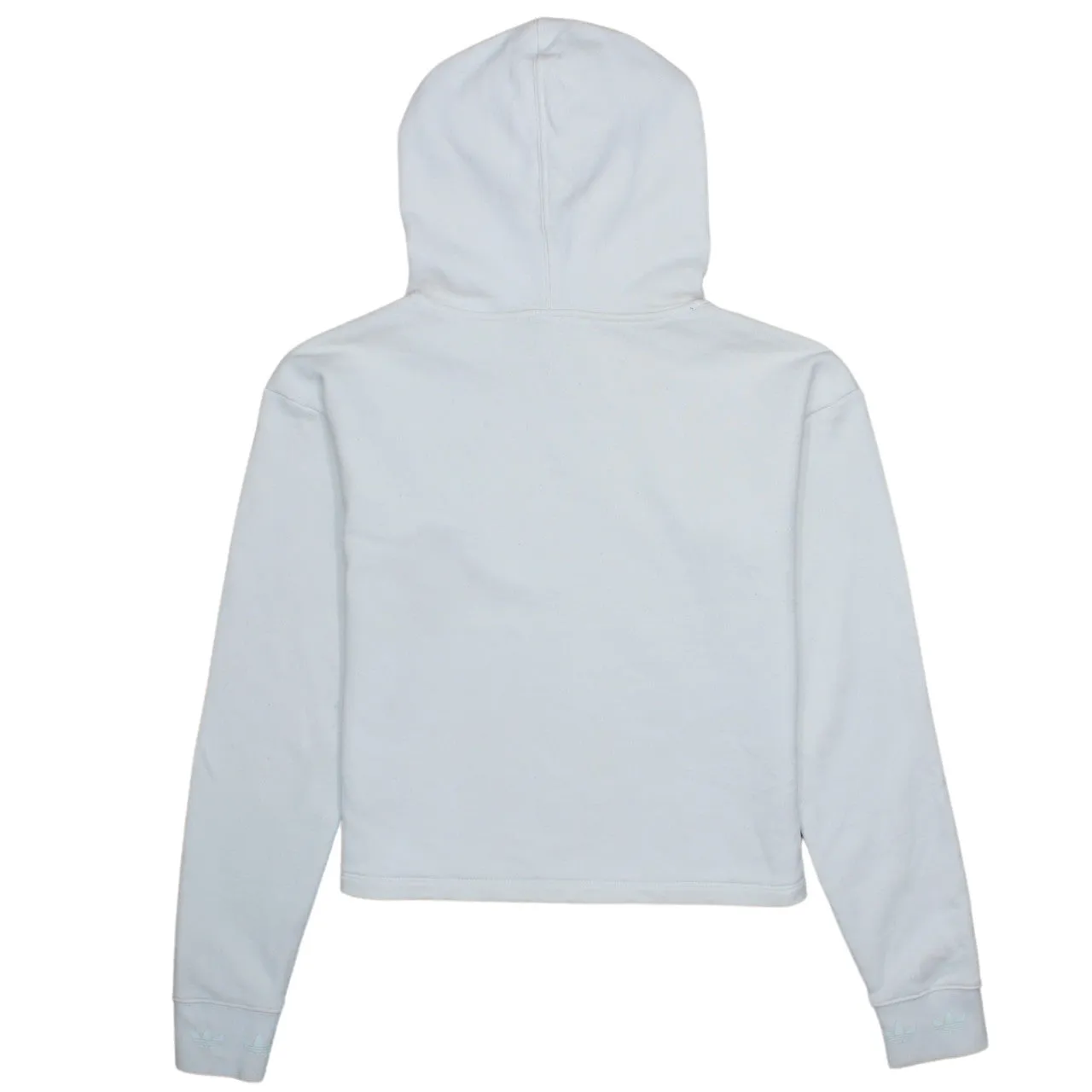 Vintage 90's Adidas Pullover Hoodie XSmall White Cotton Retro Style sold by Vintage Club product image thumbnail 2
