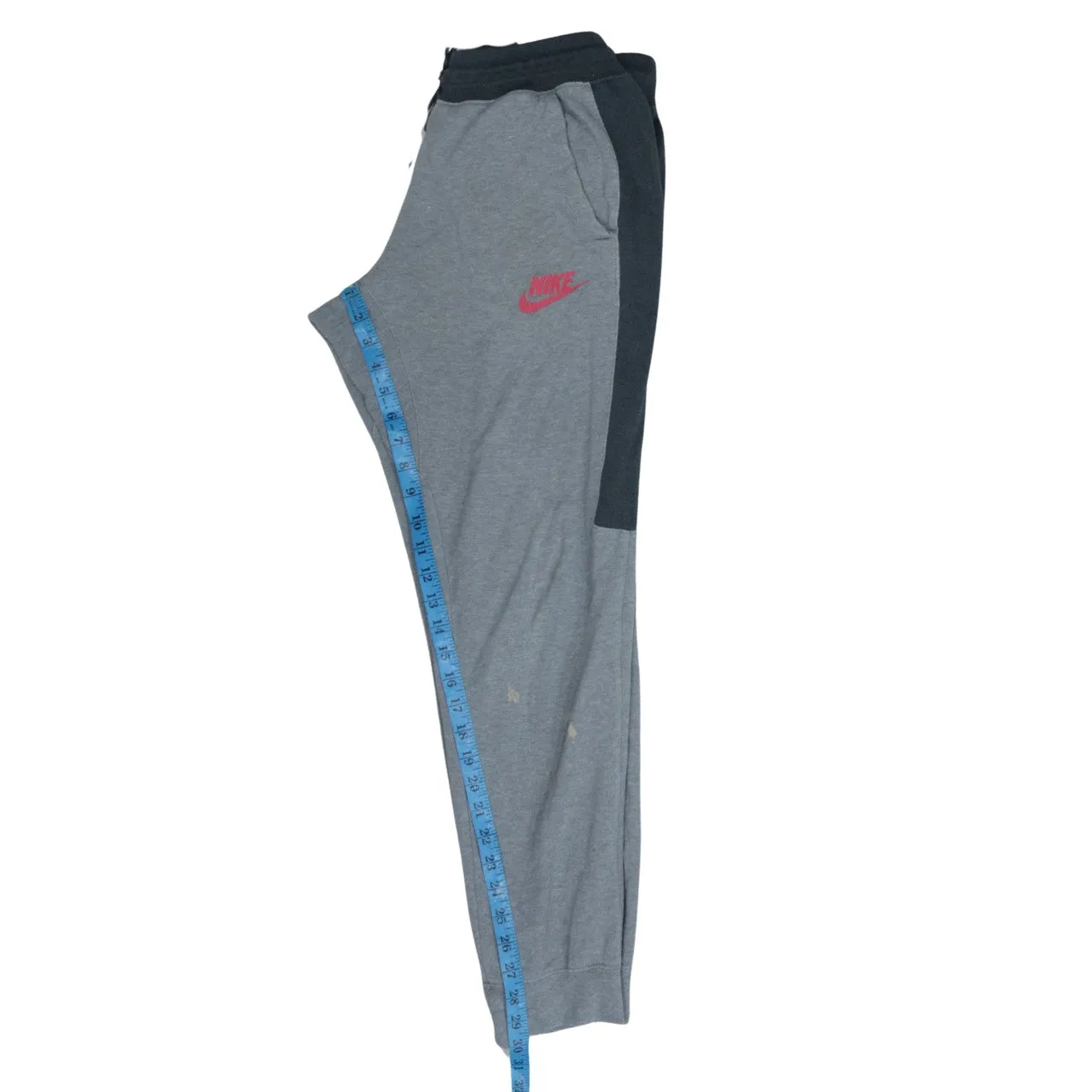 Vintage 90s Nike Grey Cotton Joggers Men's Medium Swoosh Sweatpants sold by Vintage Club product image thumbnail 5