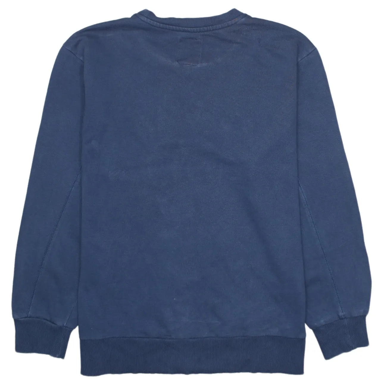 Vintage 90s Lee XXL Navy Blue Spellout Crew Neck Sweatshirt Cotton sold by Vintage Club product image thumbnail 2