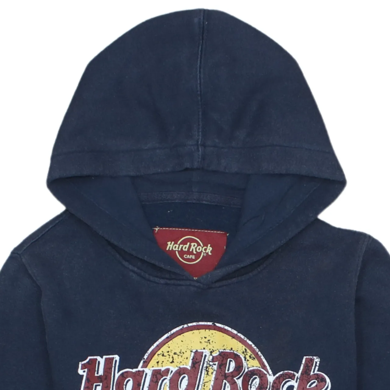Hard Rock Cafe Navy Blue Hoodie Men's XSmall Printed San Francisco Logo Pullover Sweatshirt sold by Vintage Club product image thumbnail 3