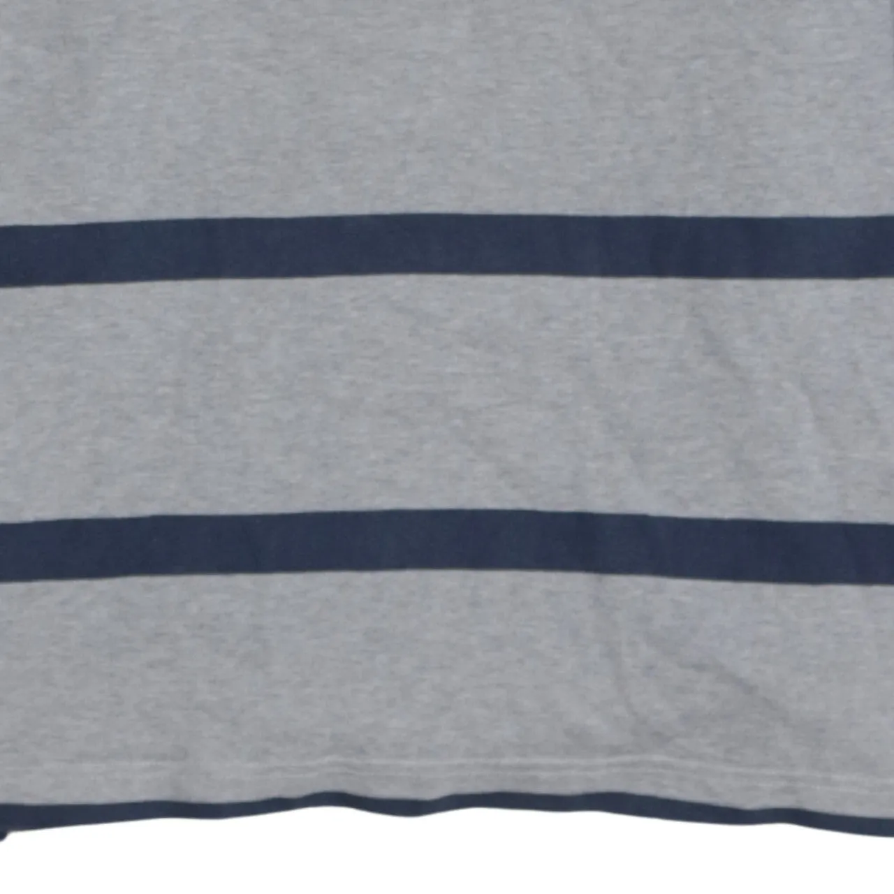 Nike Grey Rugby Polo Shirt Men’s Medium Striped Athletic Logo Number 7 Long Sleeve Top sold by Vintage Club product image thumbnail 4