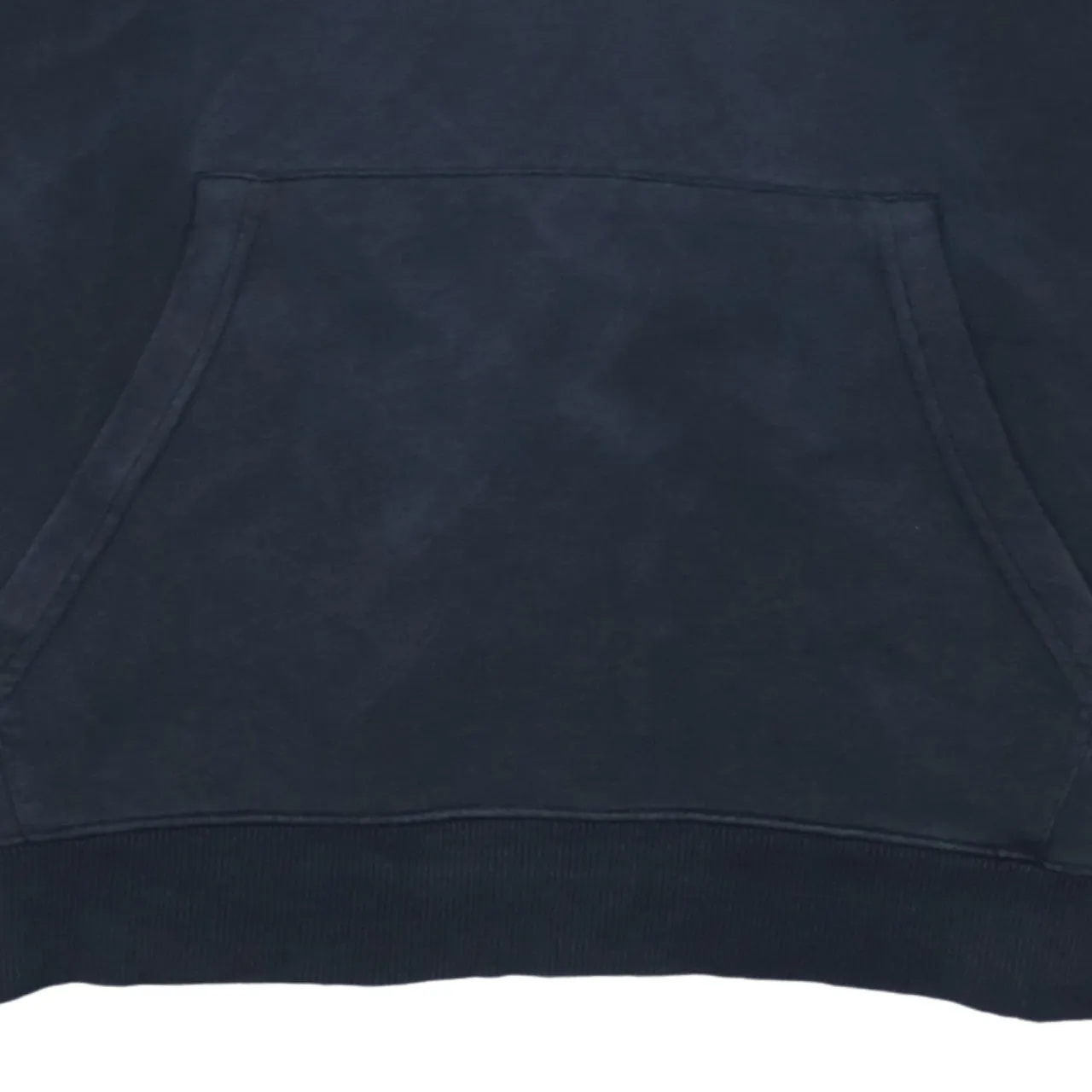 Quiksilver Navy Blue Hoodie Men's XXLarge Embroidered Front Logo Pouch Pocket Pullover Sweatshirt sold by Vintage Club product image thumbnail 4