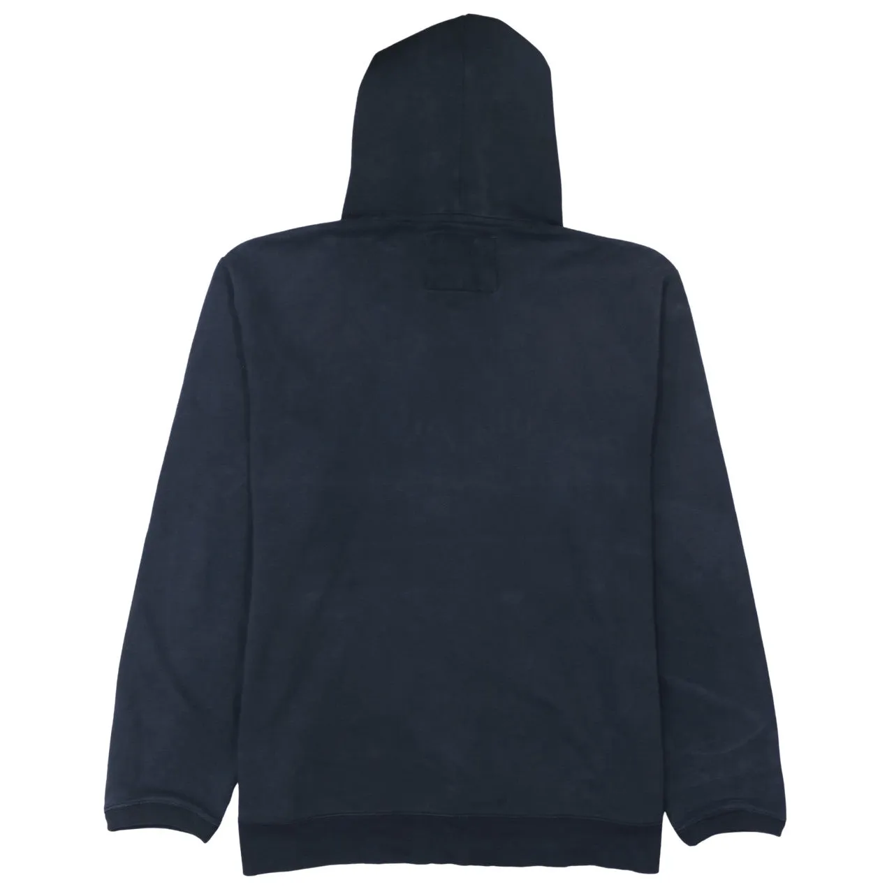 Quiksilver Navy Blue Hoodie Men's XXLarge Embroidered Front Logo Pouch Pocket Pullover Sweatshirt sold by Vintage Club product image thumbnail 2