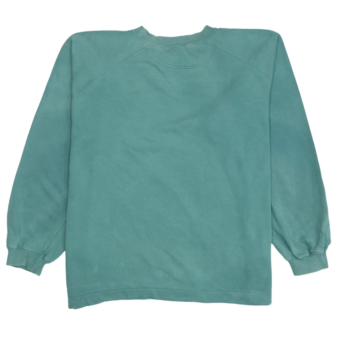 Lacoste Teal Green Sweatshirt Men's XLarge Embroidered Croc Logo Drawstring Hem Pullover Top sold by Vintage Club product image thumbnail 2