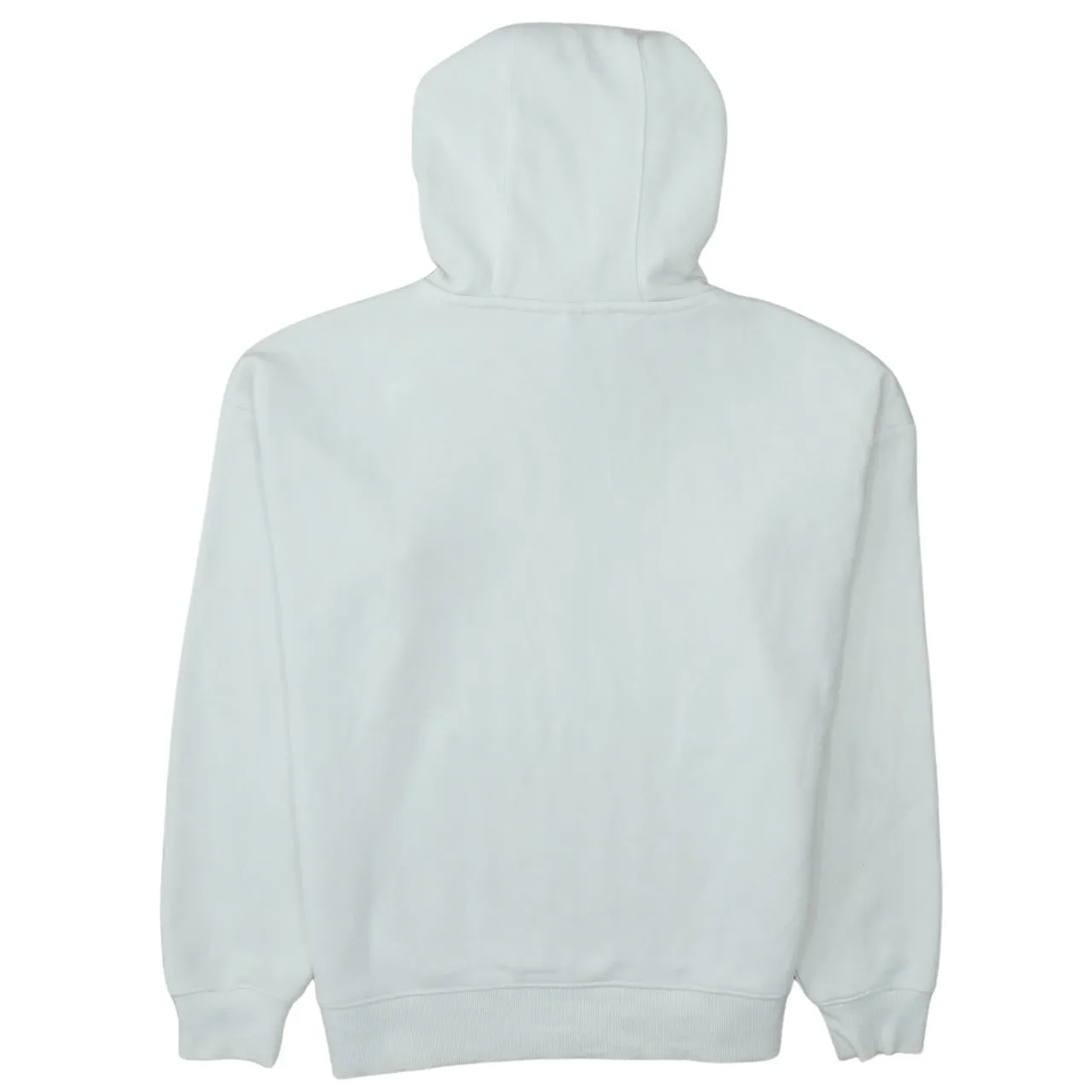 Fila Off White Hoodie Men's Medium Embroidered Chest Logo Front Pocket Pullover Sweatshirt sold by Vintage Club product image thumbnail 2