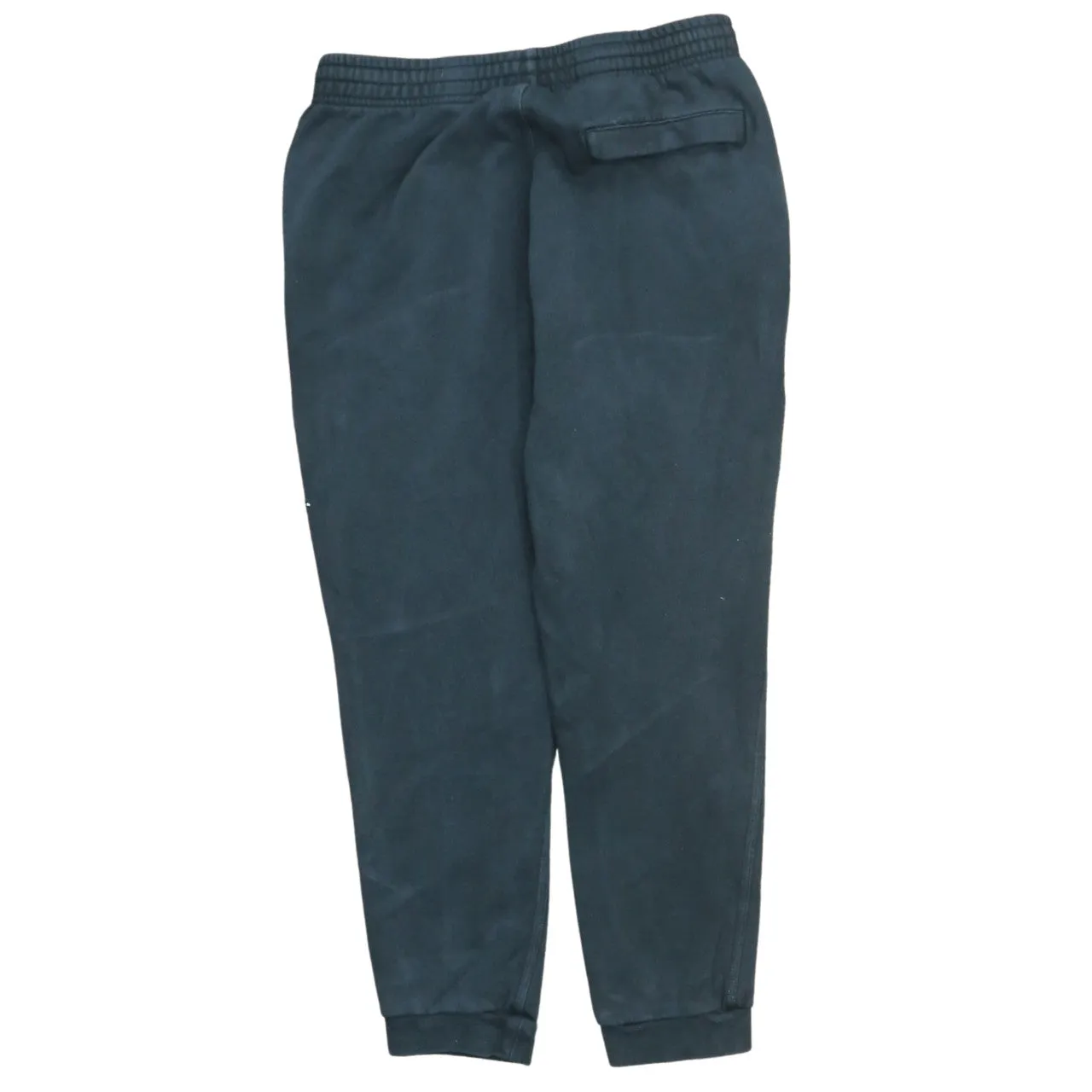 Nike Black Joggers Men's Medium Embroidered Swoosh Elasticated Waist Cuffed Sweatpants sold by Vintage Club product image thumbnail 2