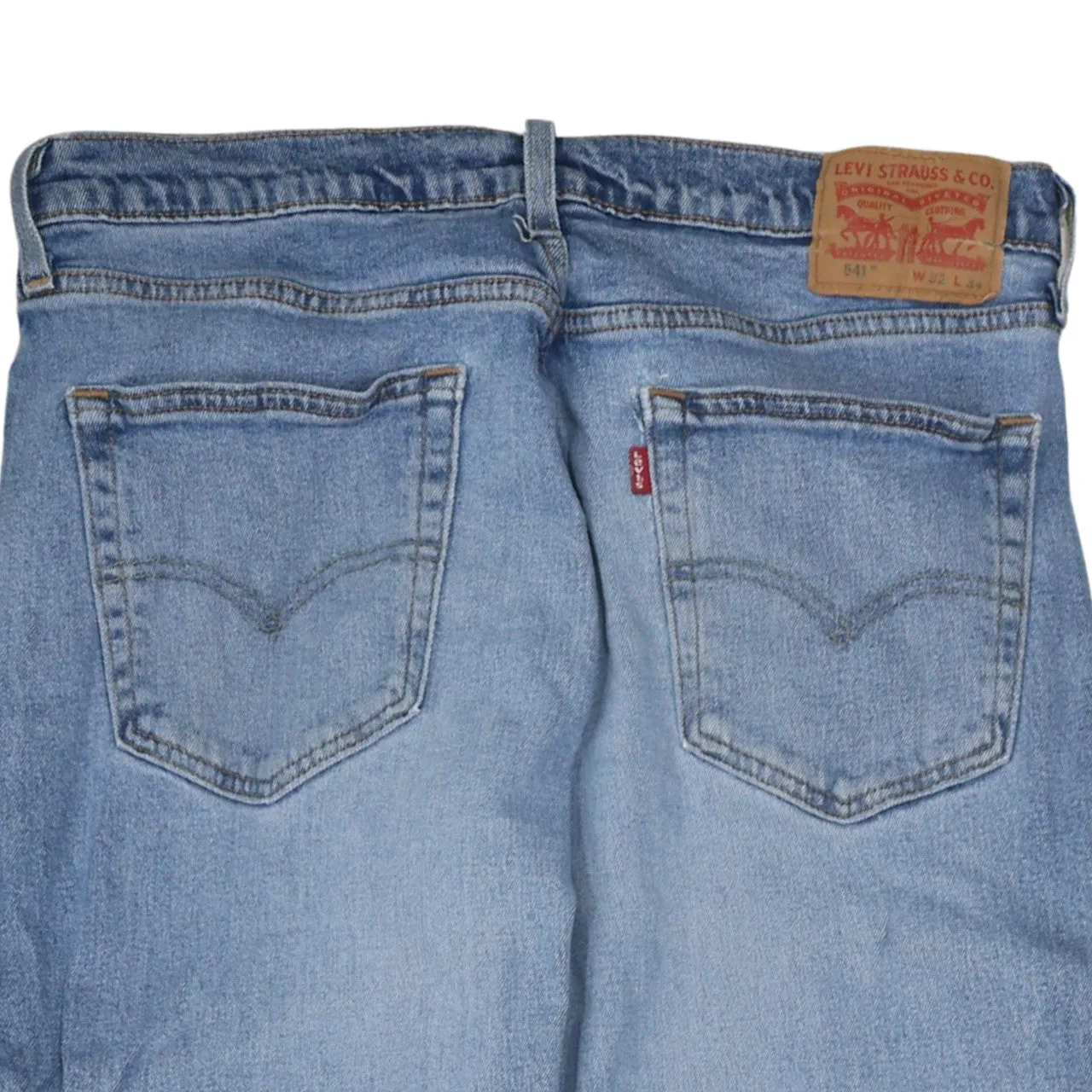Levi Strauss &Co Light Blue Jeans Men's 32 Straight Leg Five Pocket Denim Pants sold by Vintage Club product image thumbnail 3