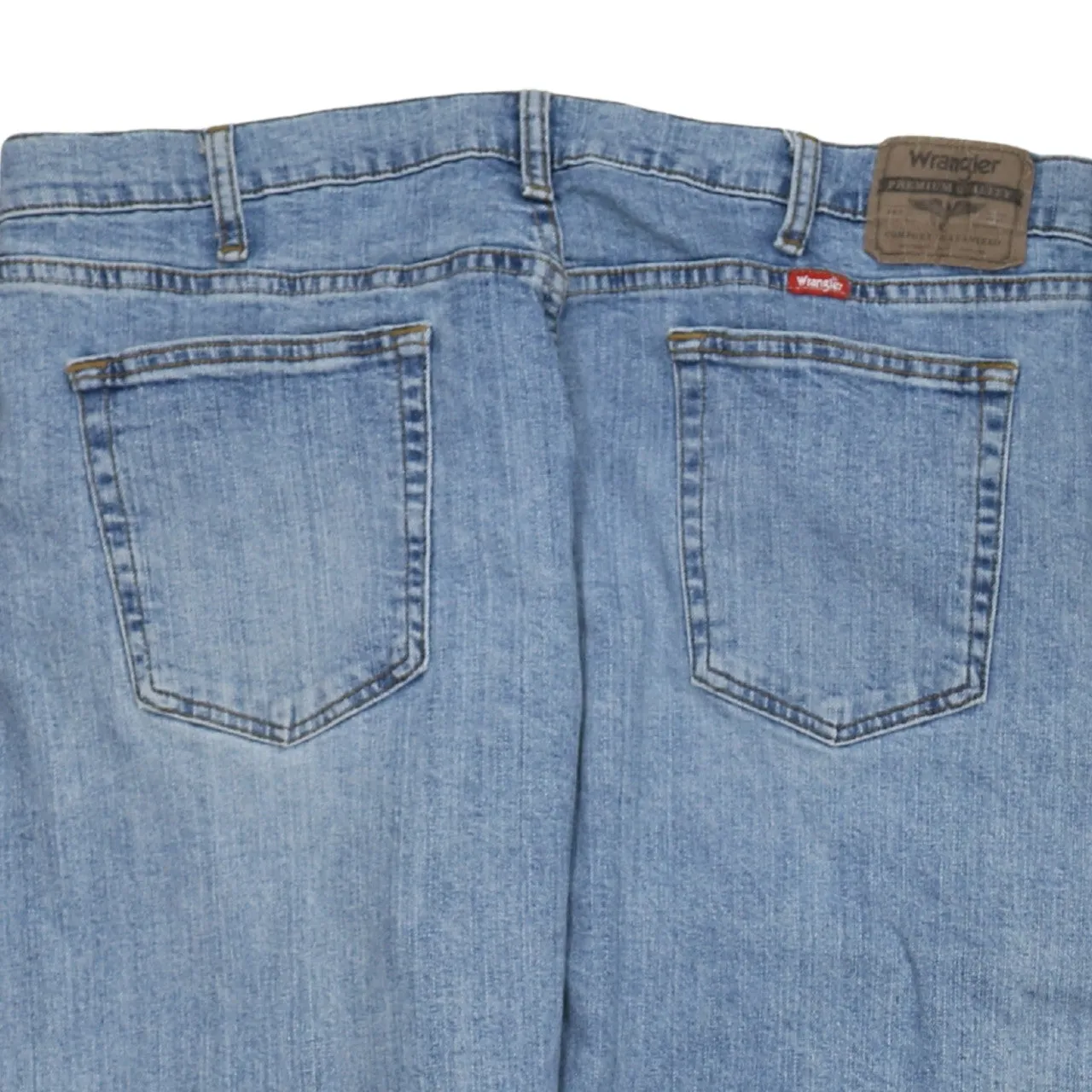 Wrangler Light Blue Jeans Men's 38 Straight Leg Five Pocket Denim Pants sold by Vintage Club product image thumbnail 3