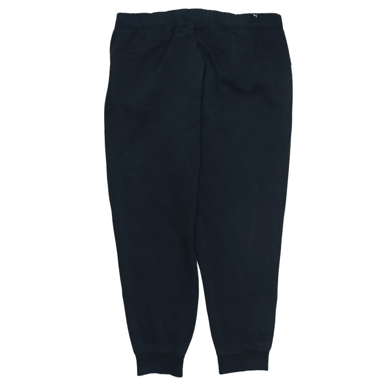 Puma Black Joggers Men’s XLarge Printed Logo Elastic Waist Cuffed Sweatpants sold by Vintage Club product image thumbnail 2