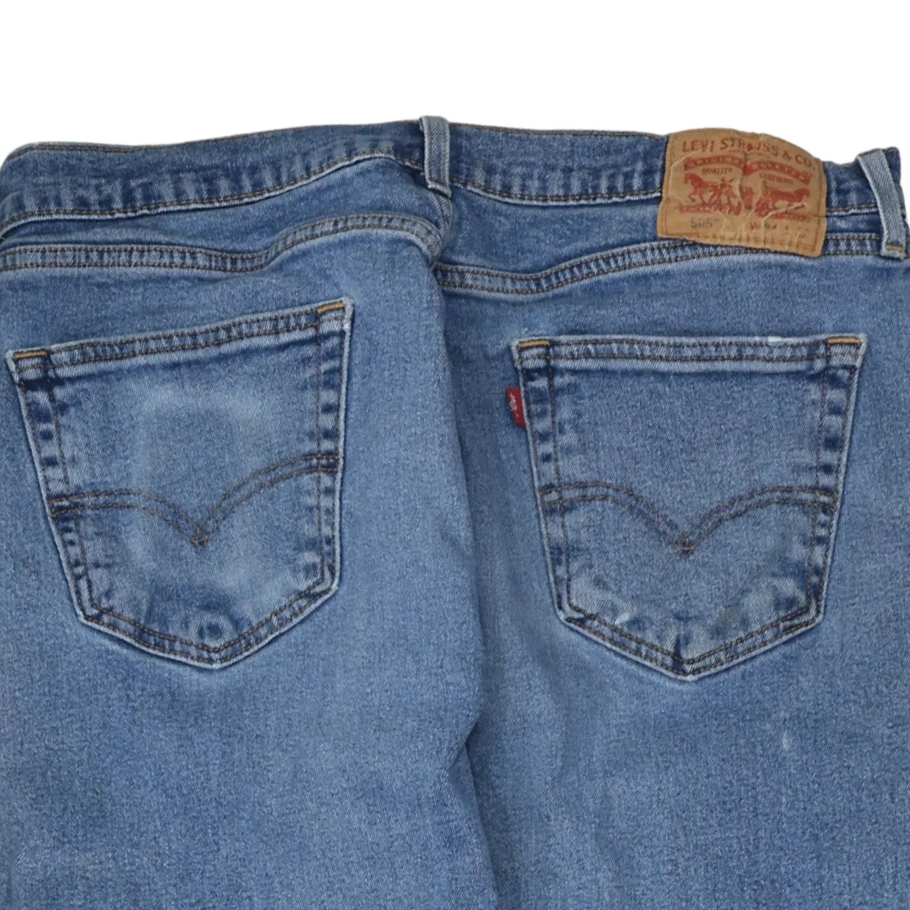 Levi Strauss &Co Light Blue Jeans Men's 34 Classic Five Pocket Straight Leg Denim sold by Vintage Club product image thumbnail 3