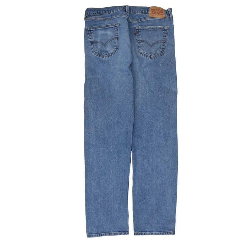 Levi Strauss &Co Light Blue Jeans Men's 34 Classic Five Pocket Straight Leg Denim sold by Vintage Club