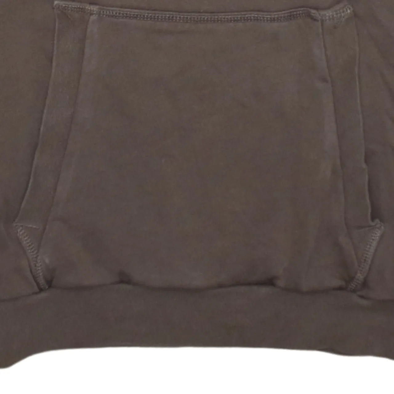 Puma Brown Hoodie Men's Small Printed Yellow Logo Front Pocket Pullover Sweatshirt sold by Vintage Club product image thumbnail 4