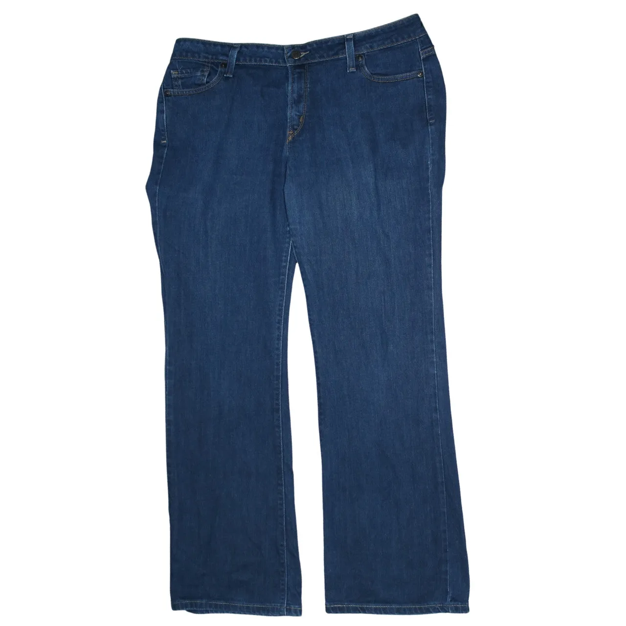 Levi Strauss &Co Dark Blue Jeans Men's 36 Straight Leg Classic Five Pocket Denim Trousers sold by Vintage Club product image thumbnail 2