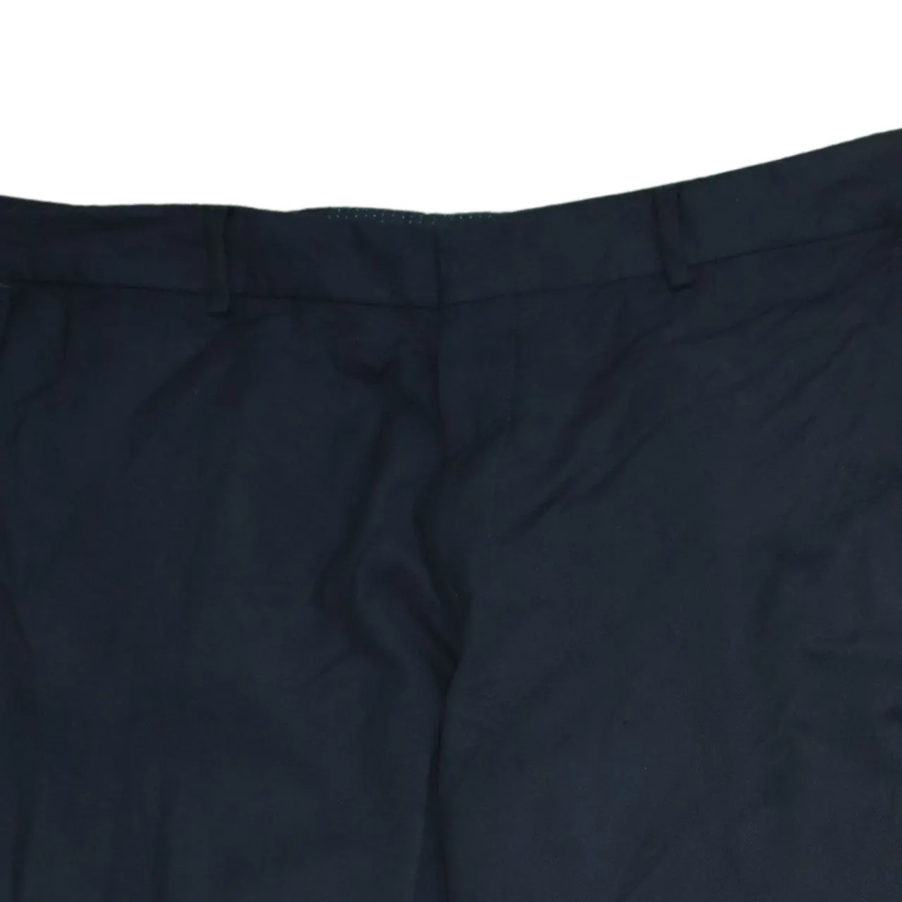 Tommy Hilfiger Navy Wool Trousers Men's 40 Smart Tailored Flat Front Dress Pants sold by Vintage Club product image thumbnail 3