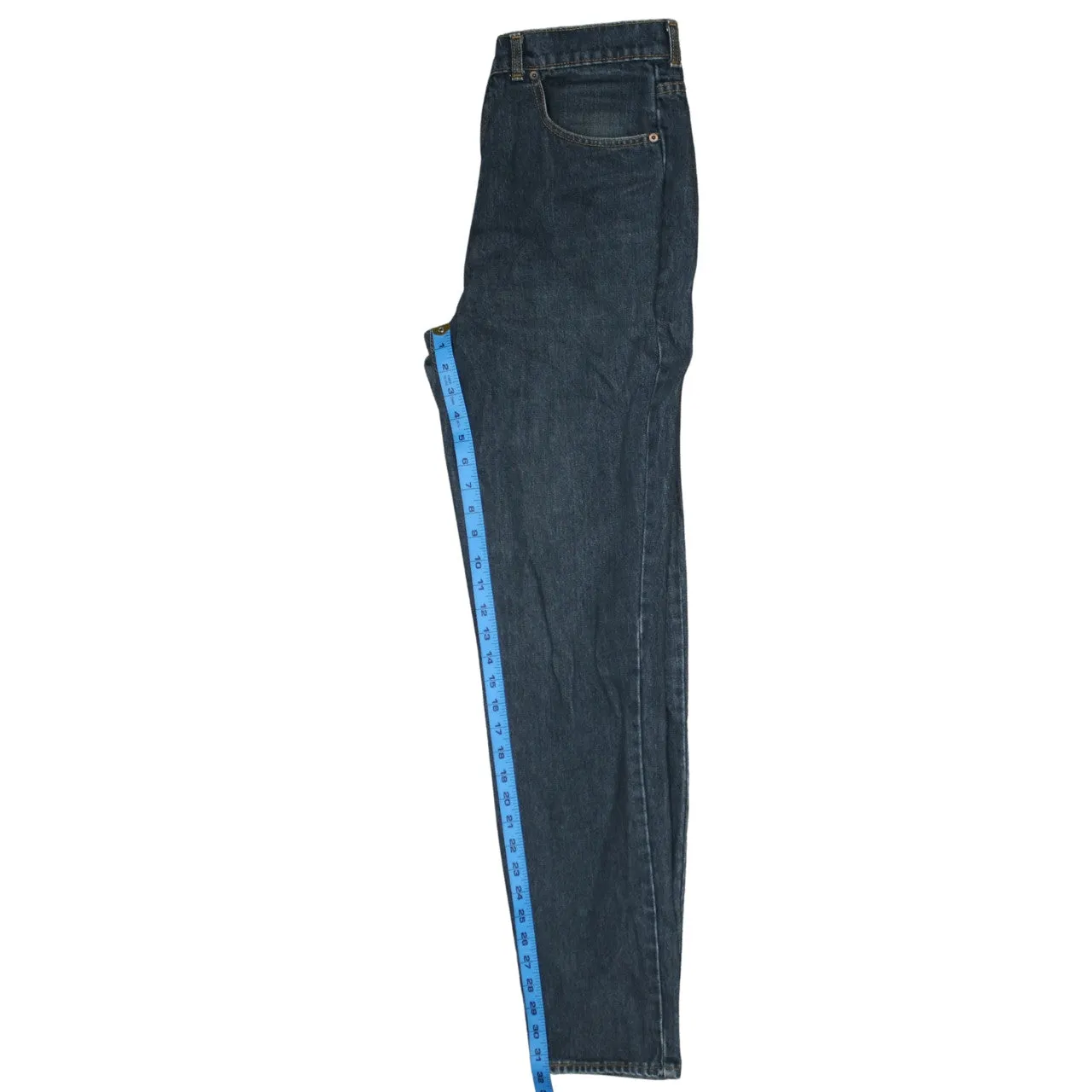 Levi Strauss &Co Dark Blue Jeans Men's W32 Classic Five Pocket Straight Leg Denim sold by Vintage Club product image thumbnail 5