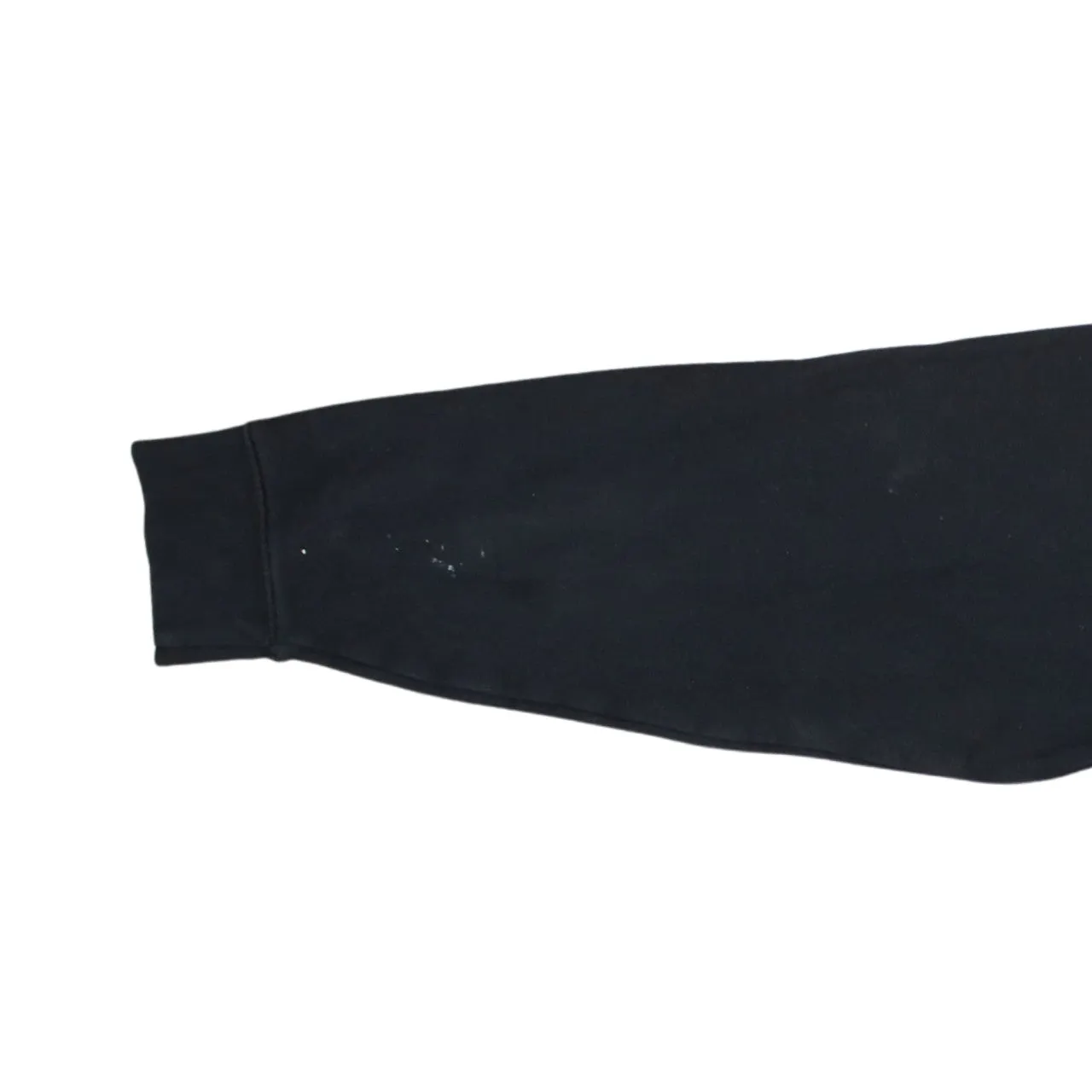 Russell Athletic Black Sweatshirt Men's Medium Printed Logo Workwear Crewneck Pullover sold by Vintage Club product image thumbnail 3