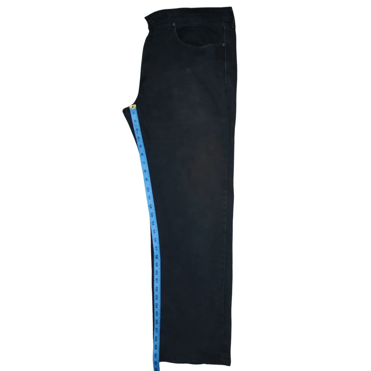 Signature Black Jeans Men’s W38 Classic Five Pocket Straight Leg Trousers Pants sold by Vintage Club product image thumbnail 5