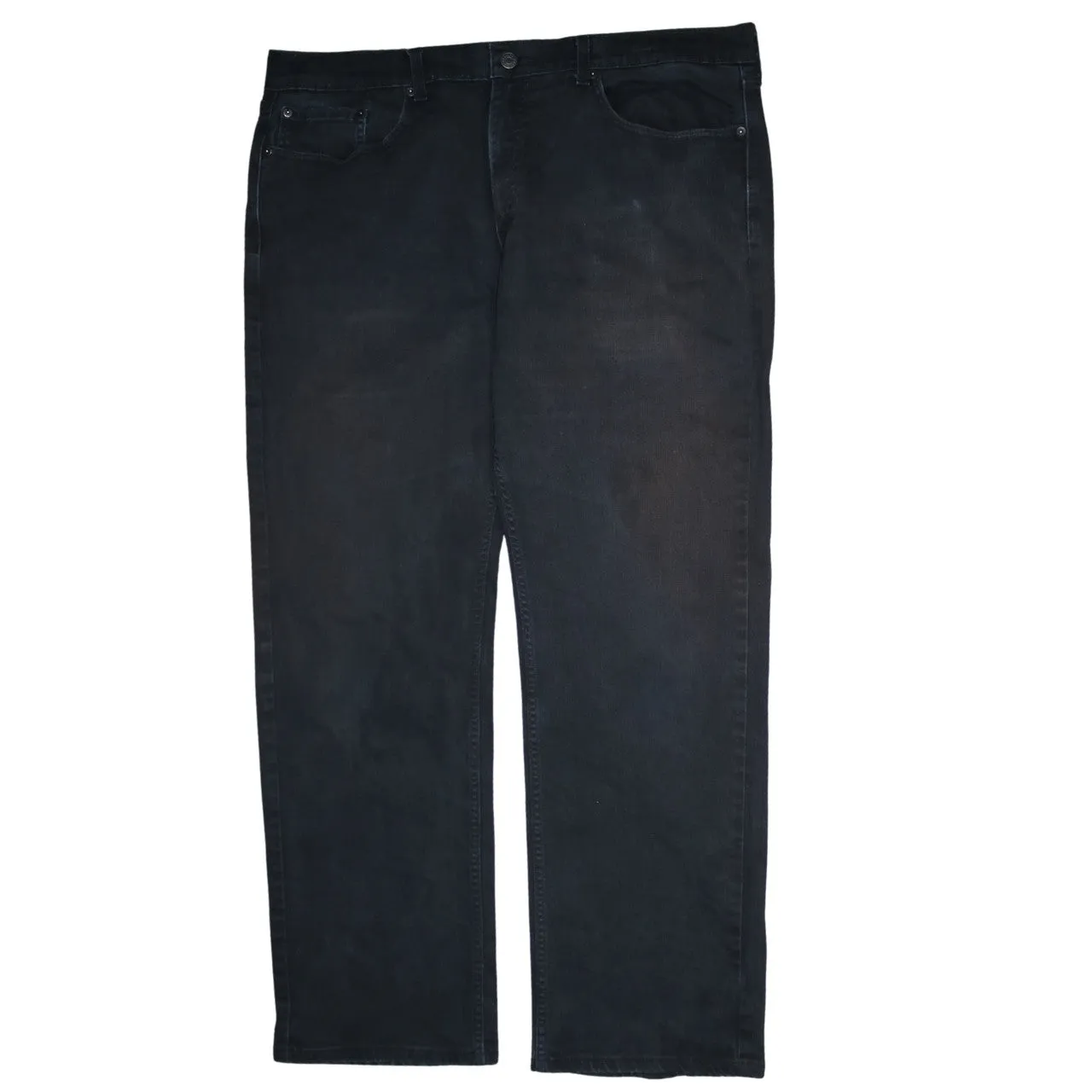 Signature Black Jeans Men’s W38 Classic Five Pocket Straight Leg Trousers Pants sold by Vintage Club product image thumbnail 2