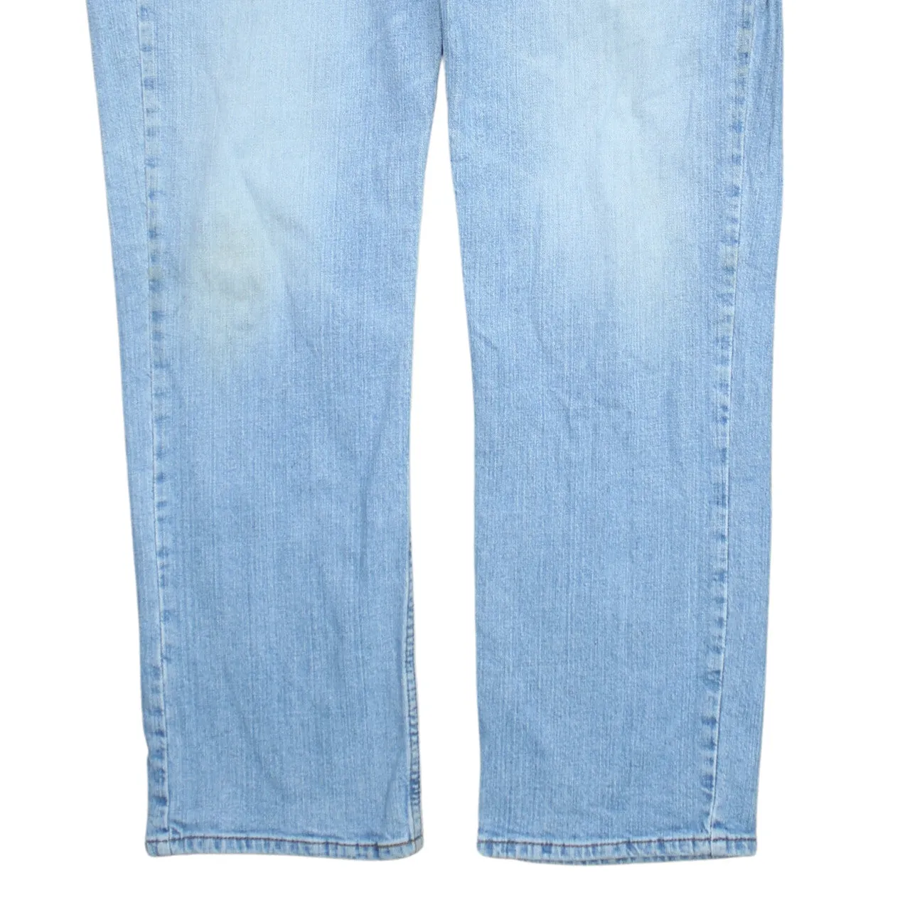 Signature Light Blue Jeans Men's 34 Straight Leg Five Pocket Denim Trousers sold by Vintage Club product image thumbnail 4