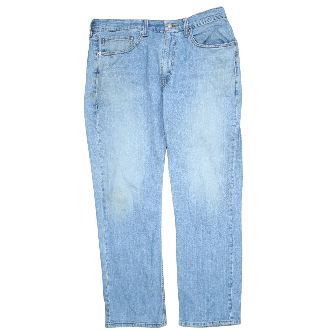 Signature Light Blue Jeans Men's 34 Straight Leg Five Pocket Denim Trousers sold by Vintage Club product image thumbnail 2