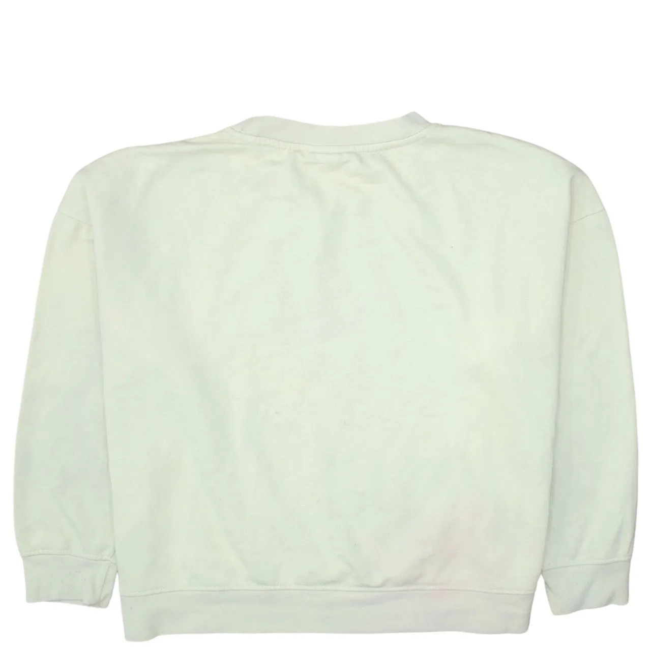 Disney Pale Yellow Sweatshirt Women's Large Winnie The Pooh Printed Graphic Pullover Top sold by Vintage Club product image thumbnail 2