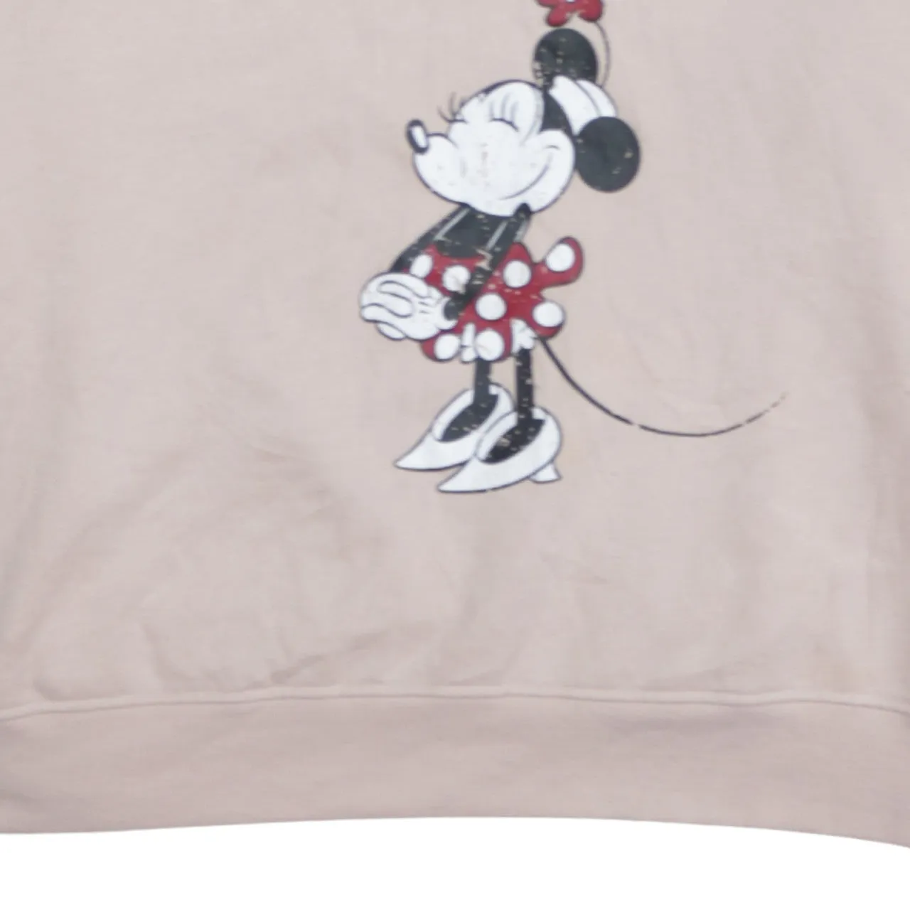Disney Pink Sweatshirt Women's XXLarge Printed Minnie Mouse Graphic Crewneck Pullover Top sold by Vintage Club product image thumbnail 4