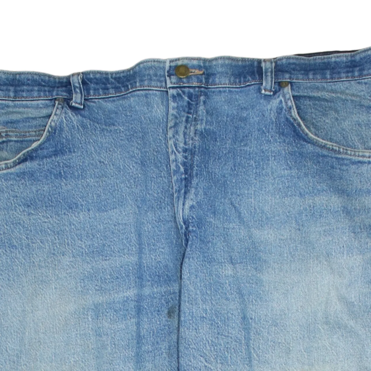 Wrangler Light Blue Jeans Men's 40x30 Regular Fit Faded Wash Classic Denim Pants sold by Vintage Club product image thumbnail 3