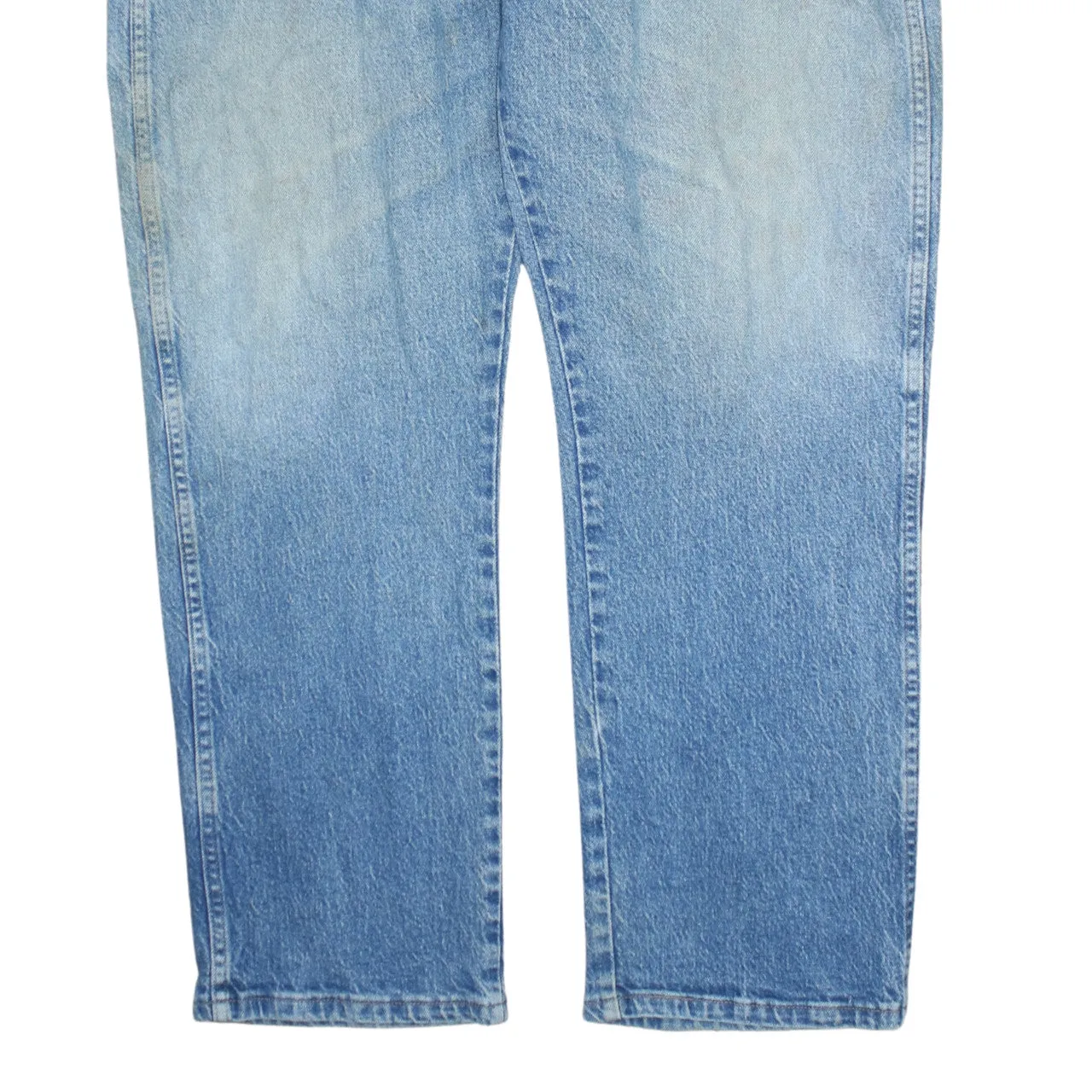 Wrangler Light Blue Jeans Men's 40x30 Regular Fit Faded Wash Classic Denim Pants sold by Vintage Club product image thumbnail 4