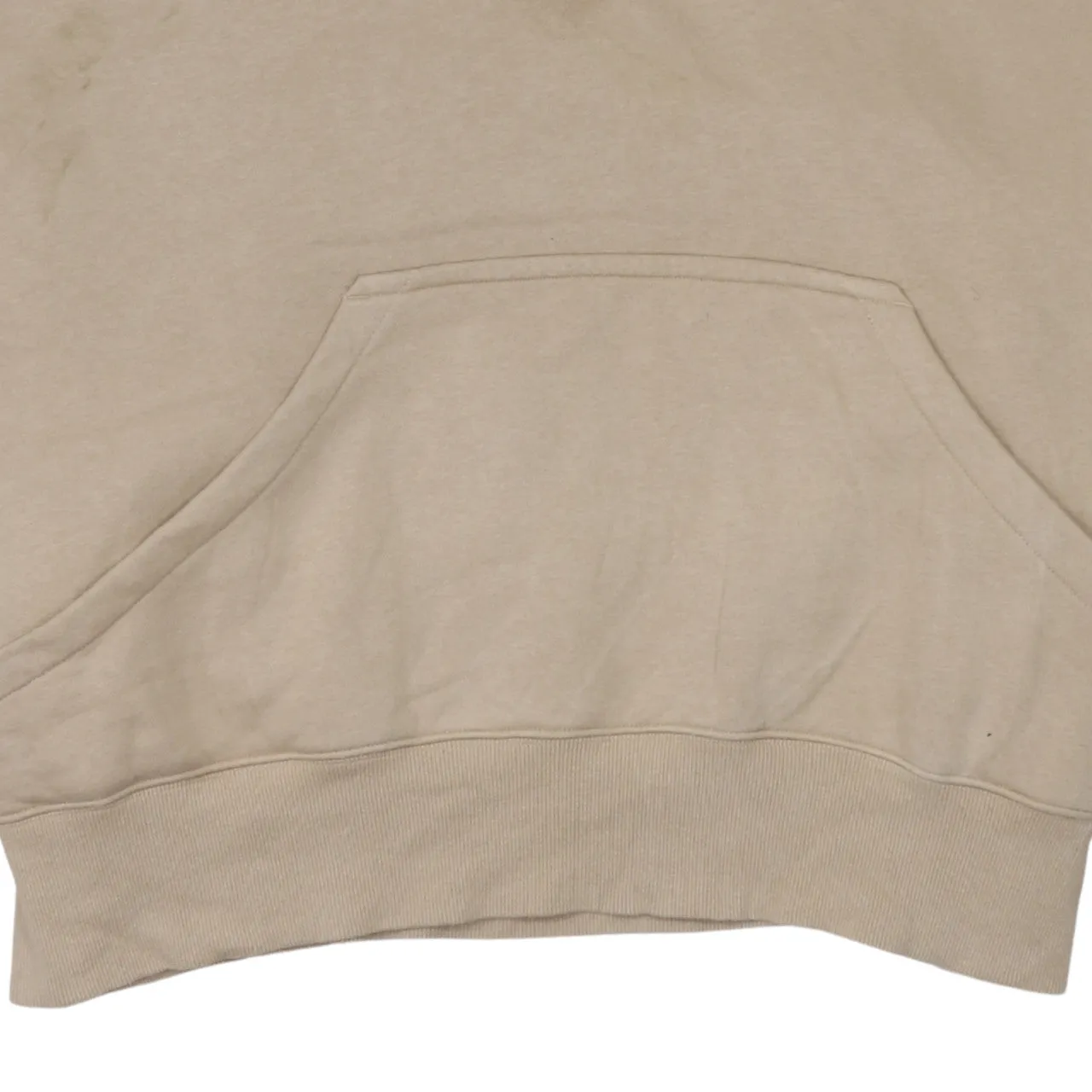 Nike Beige Cream Hoodie Women’s Small Embroidered Swoosh Drawstring Pullover Sweatshirt sold by Vintage Club product image thumbnail 4