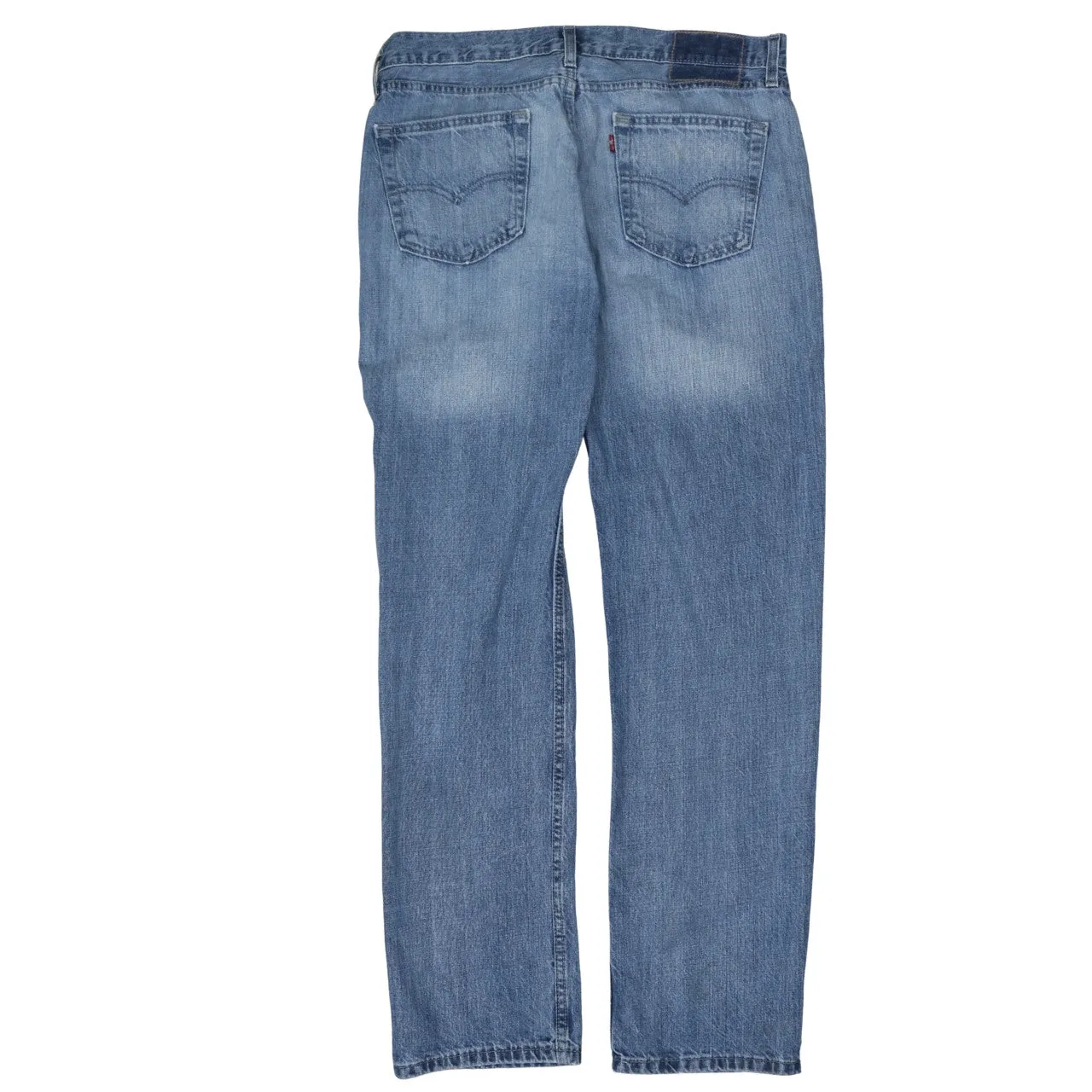 Levi Strauss &Co Light Blue Jeans Men's 34 Straight Leg Faded Denim Five Pocket Pants sold by Vintage Club